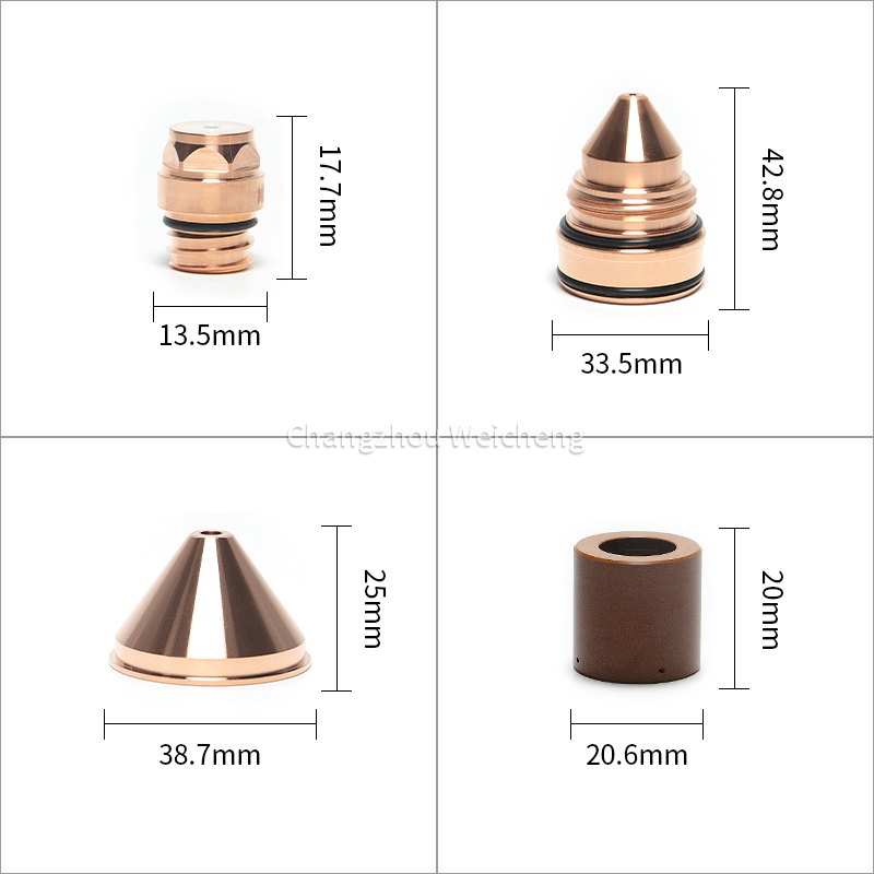 Consommables de découpe Plasma, électrode 0558003914, buse 0558006014, bouclier pour torche Plasma PT36