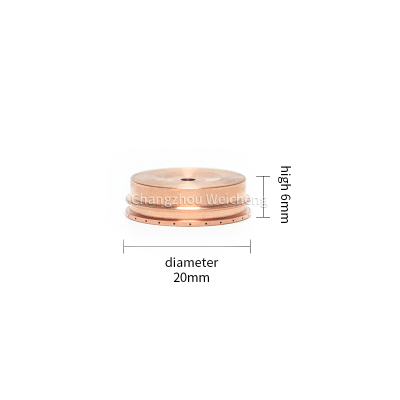 Capuchon de bouclier consommable de découpe plasma 22-1036 pour torche à plasma