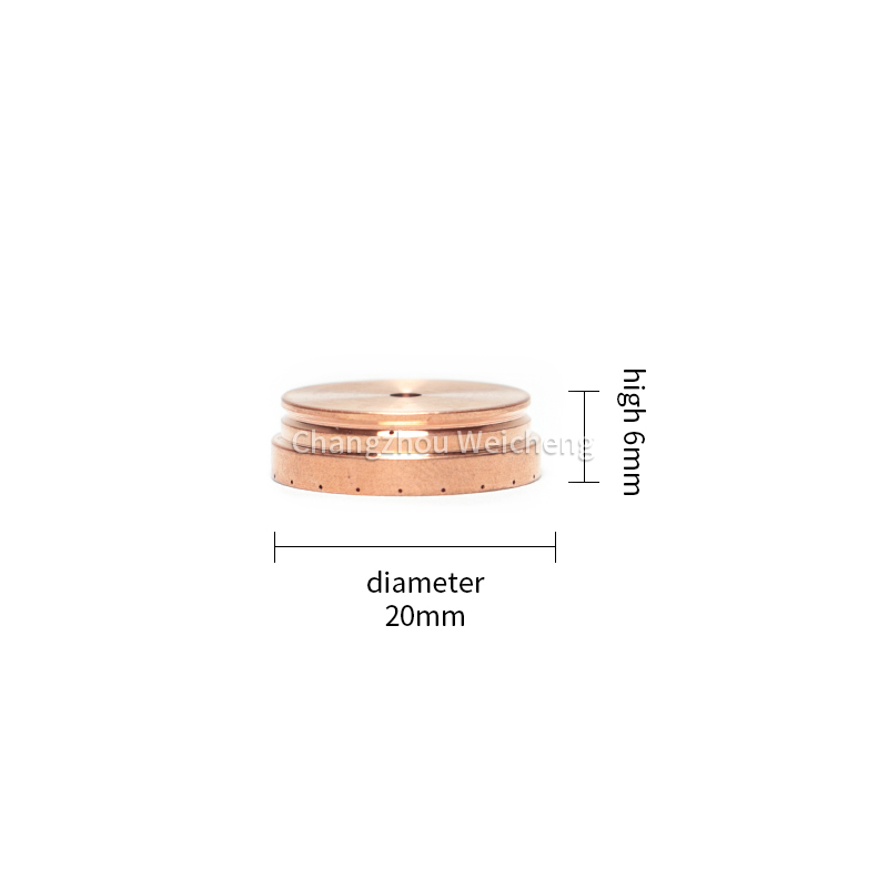 Capuchon de bouclier consommable de découpe plasma 36-1027 pour torche à plasma