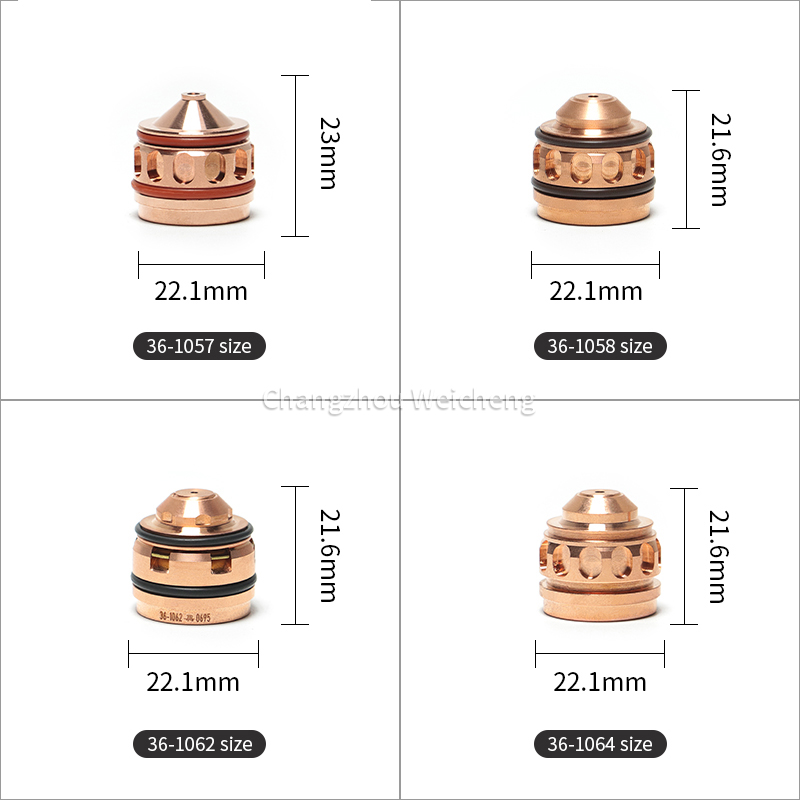 Buse de Plasma consommable de découpe Plasma 36-1050 36-1053 36-1055 36-1056 pour torche de découpe