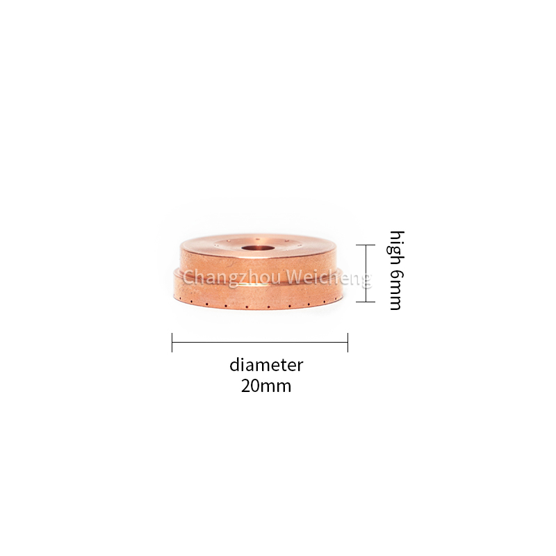 Capuchon de bouclier consommable de découpe plasma 22-1049 pour torche à plasma