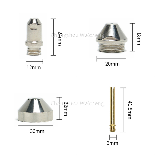  Bouclier de buse d'électrode consommable de découpe Plasma FY-JX130 pour torche FY-JX130