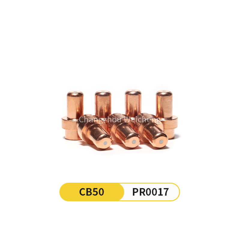 Électrode PR0017 de consommables de torche de machine de découpe de plasma pour la torche à plasma CB50