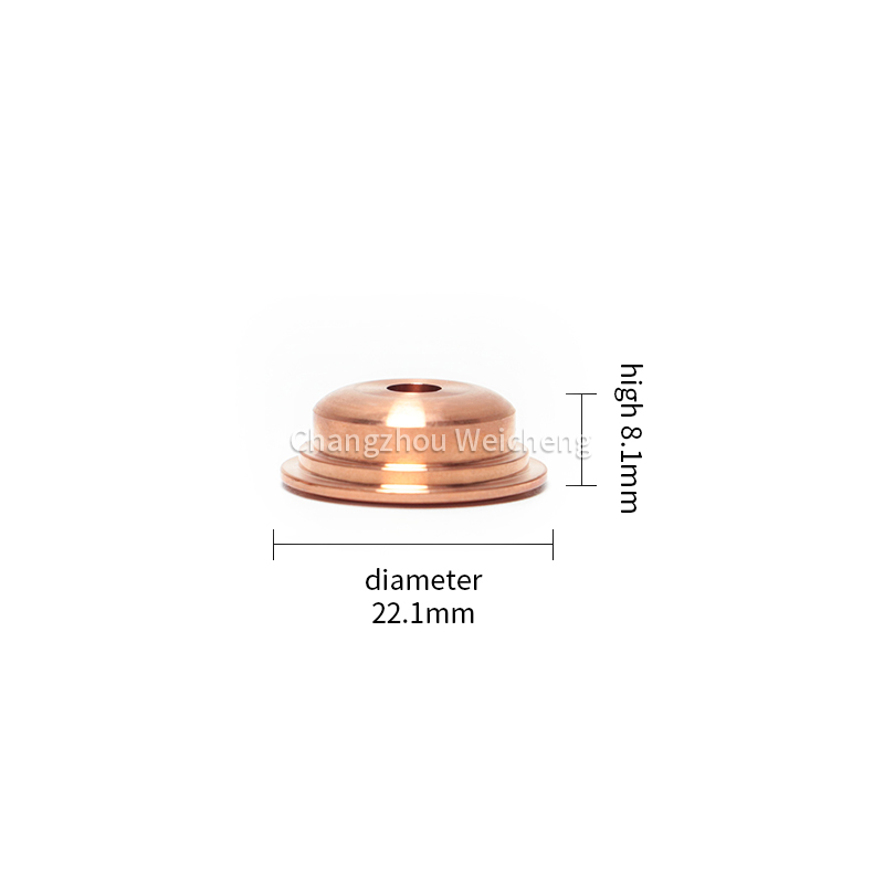 Capuchon de bouclier consommable de découpe plasma 22-1029 pour torche à plasma