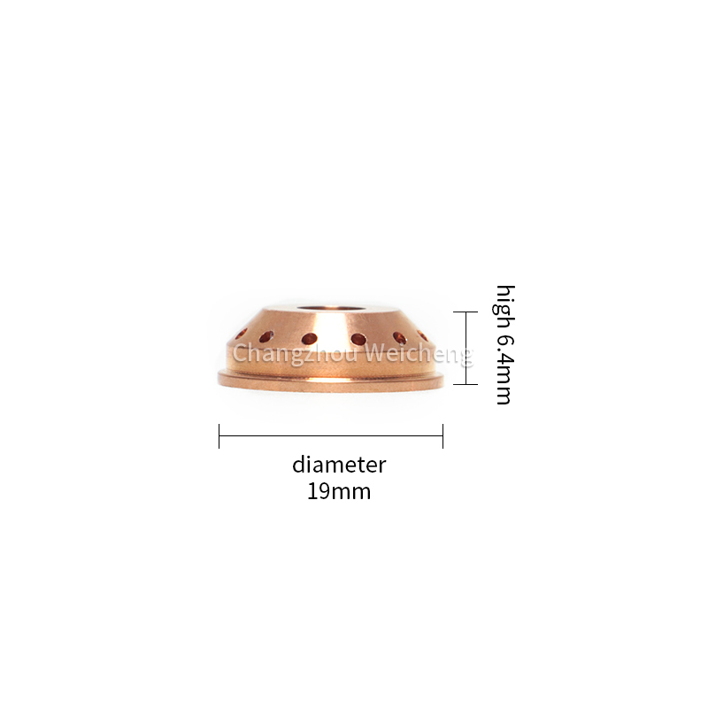 Capuchon de bouclier consommable de découpe plasma 36-1028 pour torche à plasma