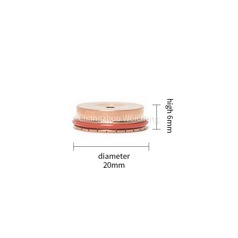 Capuchon de bouclier consommable de découpe plasma 36-1034 pour torche à plasma