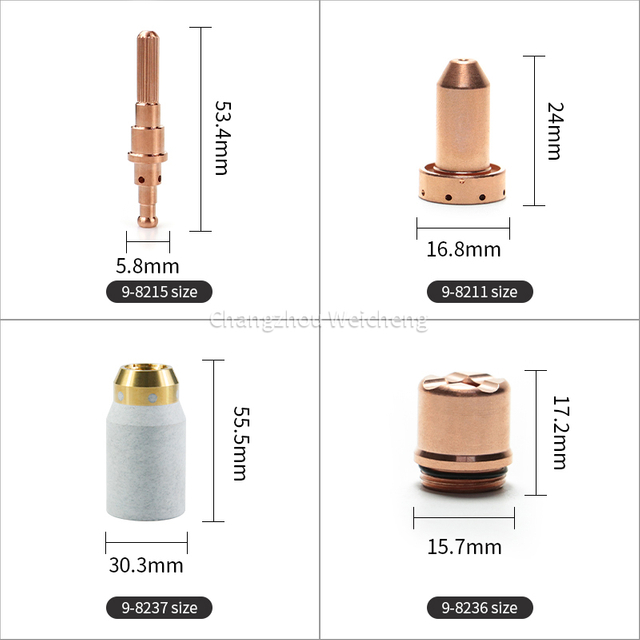  Capuchon de protection de buse d'électrode Plasma, 9-8235 9-8256 9-8226 9-8244 9-8227 9-8215 pour SL60SL100