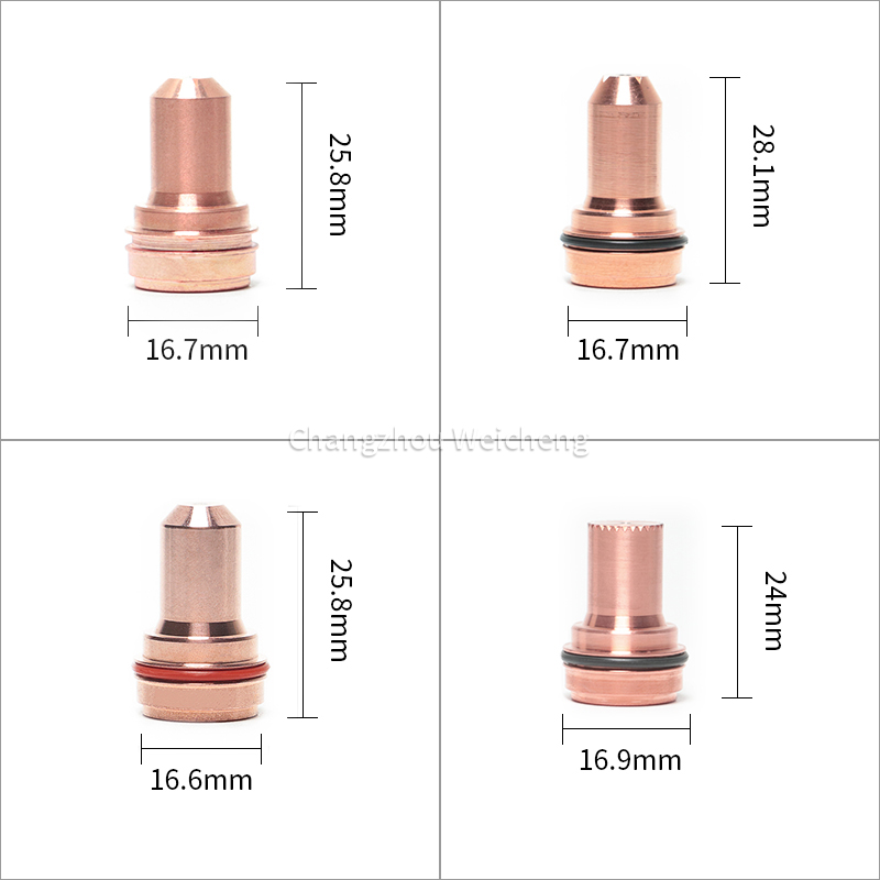 Électrode Plasma consommable de découpe Plasma 22-1089 22-1090 22-1171 36-1085 36-1088 36-1089 pour torche de découpe