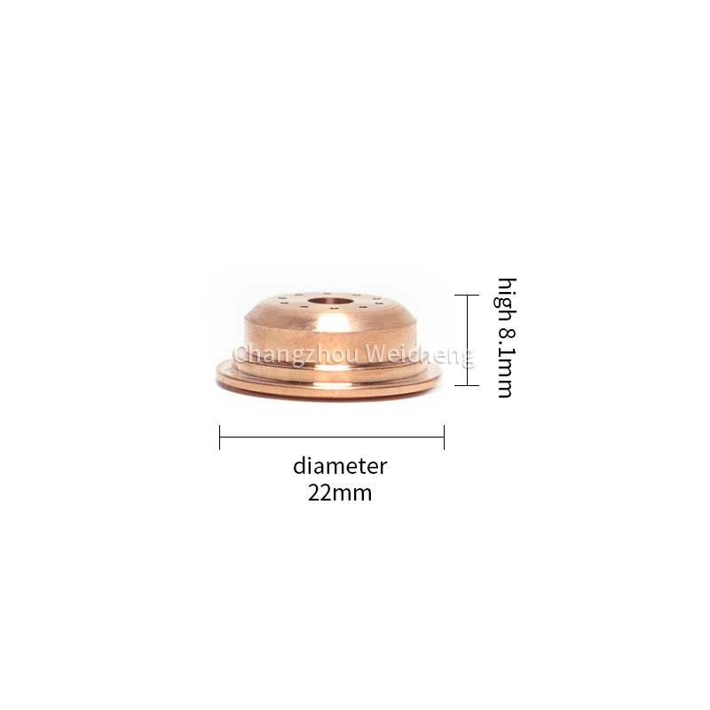 Capuchon de bouclier consommable de découpe plasma 36-1037 pour torche à plasma