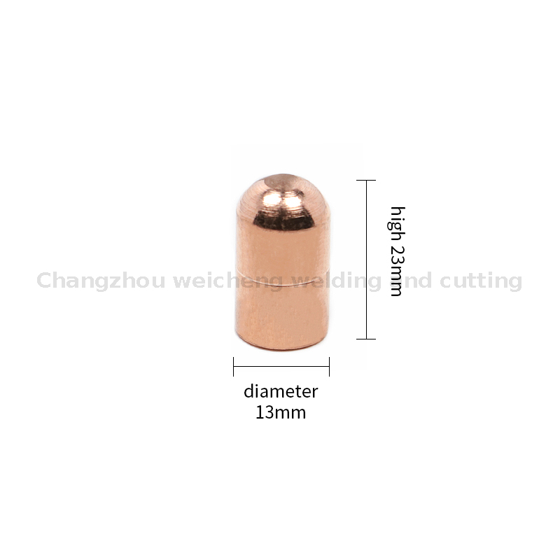 Matériau d'électrode de pointe de capuchon d'électrode de soudage par points ronds de haute qualité 13*23mm