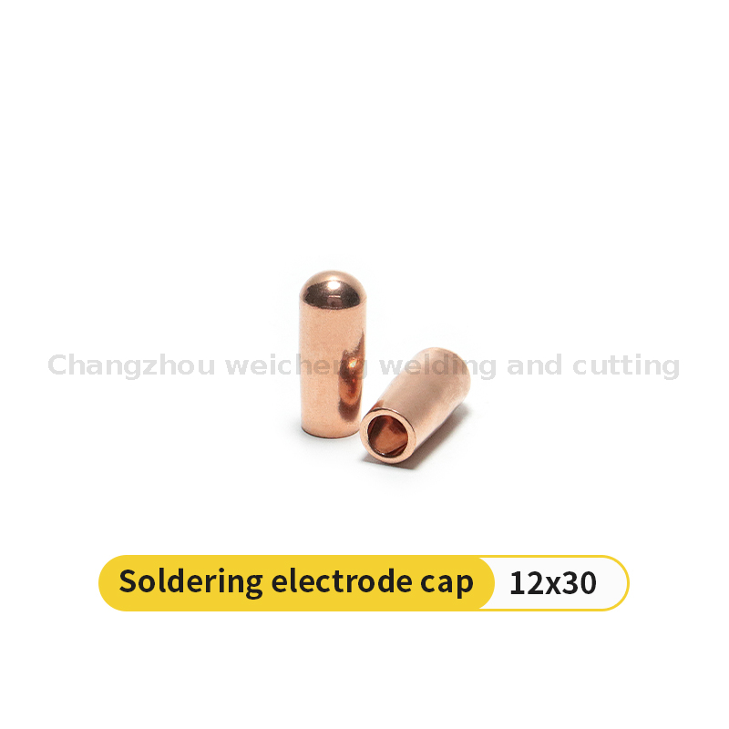 Soudage par résistance adapté aux besoins du client de pointe de chapeau d'électrode de soudage par points ronds 12*30mm