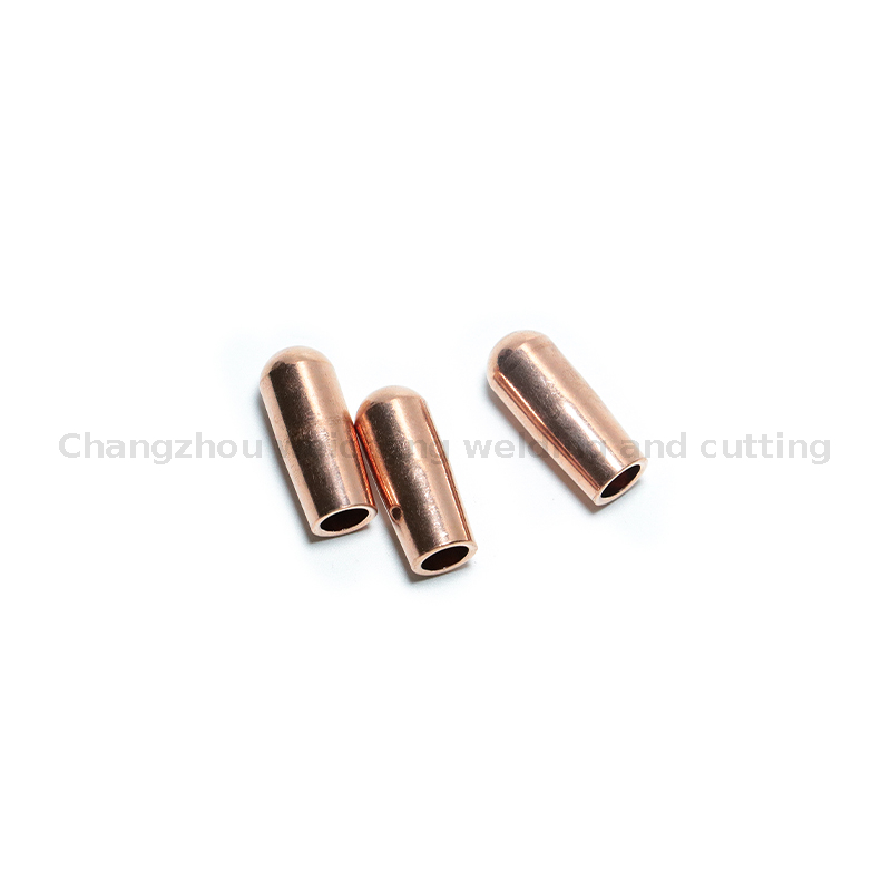 Soudage par résistance adapté aux besoins du client de pointe de chapeau d'électrode de soudage par points ronds 12*30mm