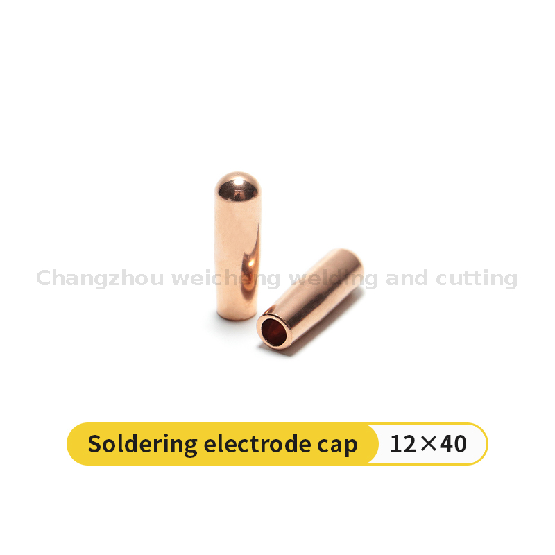 Capuchon d'électrode de soudage par points ronds de haute qualité, soudage par résistance 12x40mm