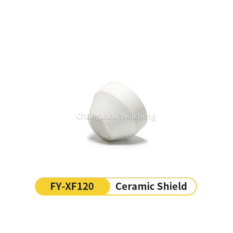 Bouclier en céramique consommable de découpe plasma pour torche FY-XF120