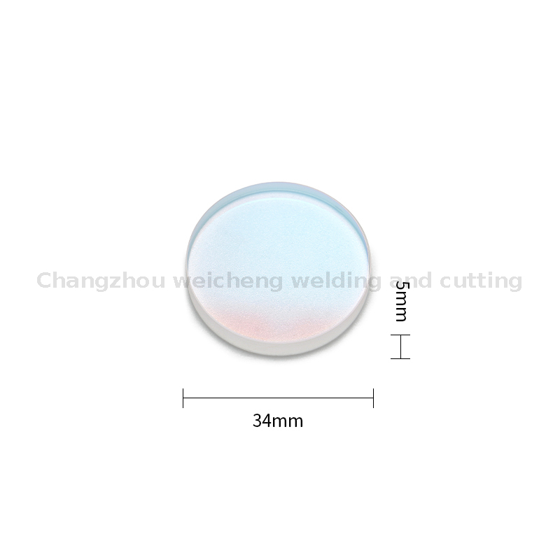 Pièce de fenêtre de machine de soudure de lentille de protection de laser 34*5mm