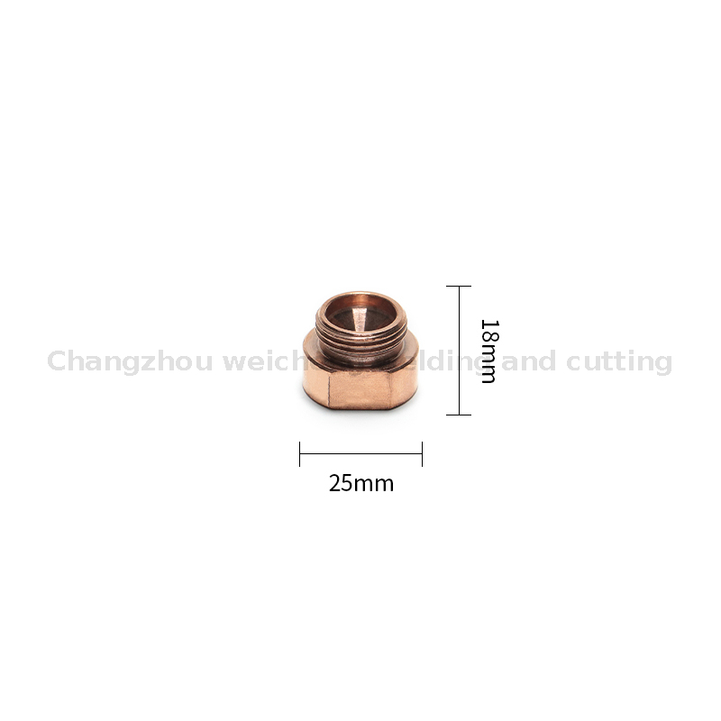 Pointe de capuchon d'électrode à souder de haute qualité, soudage par résistance M6 18x25mm