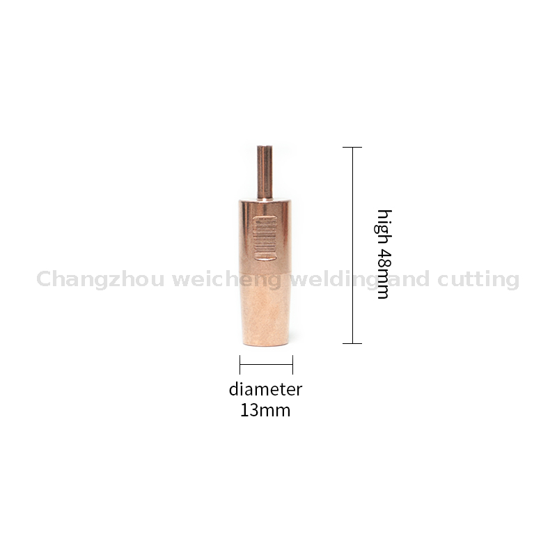 Soudage par résistance de pointe d'électrode de haute qualité 13*48-4mm