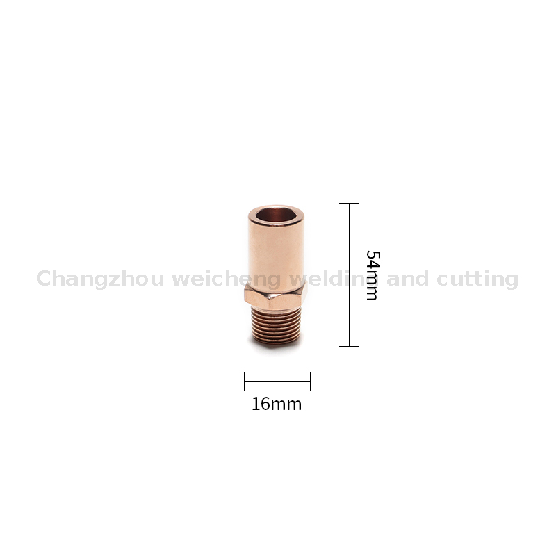 Pointe de capuchon d'électrode de soudage par points de haute qualité, soudage par résistance 16x54mm